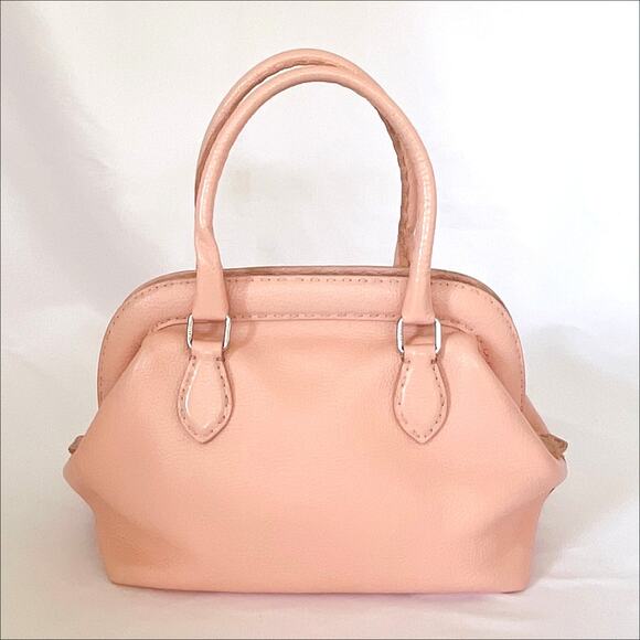 FENDI Vintage Pink Selleria Leather Adele Handbag Circa 2005 COA - Picture 3 of 15